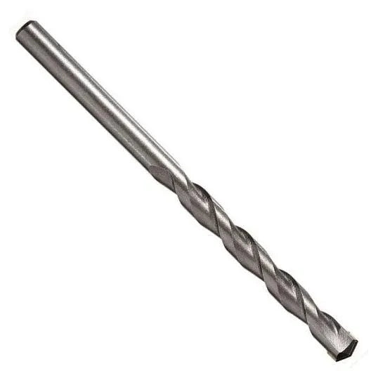 Alpha Masonry Drill Bit Straight Shank 8mm Work 80mm OAL 120mm Tungsten Carbide | MA080120G