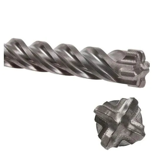 Alpha Hammer Drill Bit SDS+ German 4 Cut 12mm Work 100mm OAL 160mm Carbide | SPZ120160