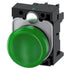 Siemens Sirius ACT Indicator Light 22mm Round Integrated LED 24VAC/DC Plastic Green | IND-P-24-GRN