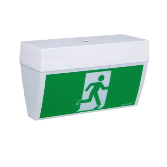 Stanilite Emergency LED Exit 4.5W 75000hr Acrylic Ceiling 3.2V 1.5Ah Lithium-Iron Phosphate 380 mm IP20 | ECOEXITCEILING