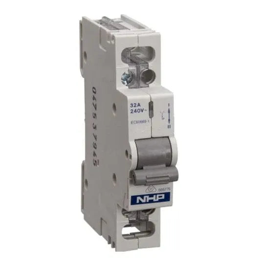 Terasaki DIN-T Changeover Switch 2 Pole with Off 25A (I-0-II) | DTCS2523