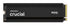 Crucial P510 2TB Gen5 2280 NVMe M.2 SSD Heatsink 10,000 / 8,700 MB/s R/W 1200TBW 1.4M IOPS 1.5M hrs MTTF Full-Drive Encryption 5yrs