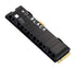 Western Digital WD Black SN850X 1TB Gen4 NVMe SSD Heatsink for PS5 - 7300MB/s 6300MB/s R/W 600TBW 1100K/800K IOPS 1.75M Hrs MTBF 5yrs ~WDS100T1XHE