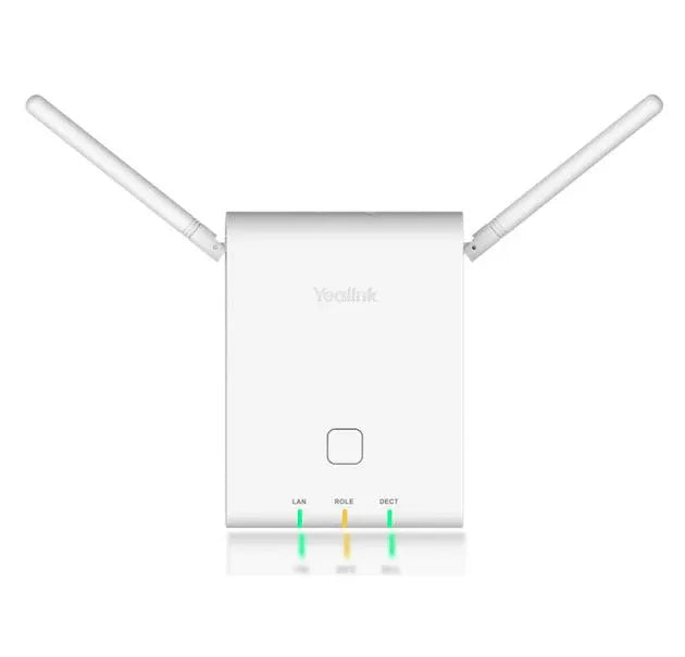 Yealink W90B Multicell DECT Base Station, support W53H,W56H,CP930W and DD Phone, PoE support, Wallmount only