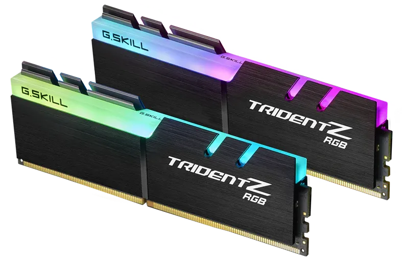 G.SKILL F4-3600C18D-16GTZR 16GB (2 x 8GB)/ PC4-28800 / DDR4 3600 Mhz/ Timings 18-22-22-42/ Voltage 1.35V/ TZ R