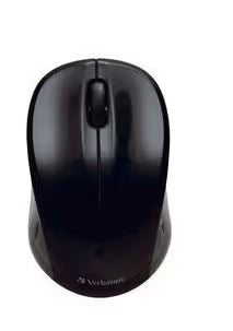 Verbatim GO Nano Black Mouse Wireless Optical, Ultra Compact, 3 Buttons, Nano Receiver