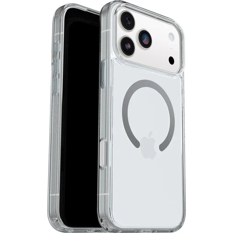 OtterBox Symmetry Clear MagSafe Apple iPhone 17 Pro Max (6.9') Case Clear - (77-98856), DROP+ 3X Military Standard, Raised Edges, 7 Years Warranty