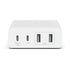 Belkin BoostCharge Pro 108W USB-C (PD 3.0) 4-Port GaN Wall Charger - White (WCH010auWH), 2xUSB-C, 2xUSB-A, Compact Laptop Charger, 2 Years Warranty