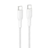 Belkin BoostCharge Pro Braided USB-C to USB-C Cable (2M) -White (CAB025fq2MWH), 5A/240W, 480Mbps, 350K+ Bend, USB-IF Certified, 2 Years Warranty