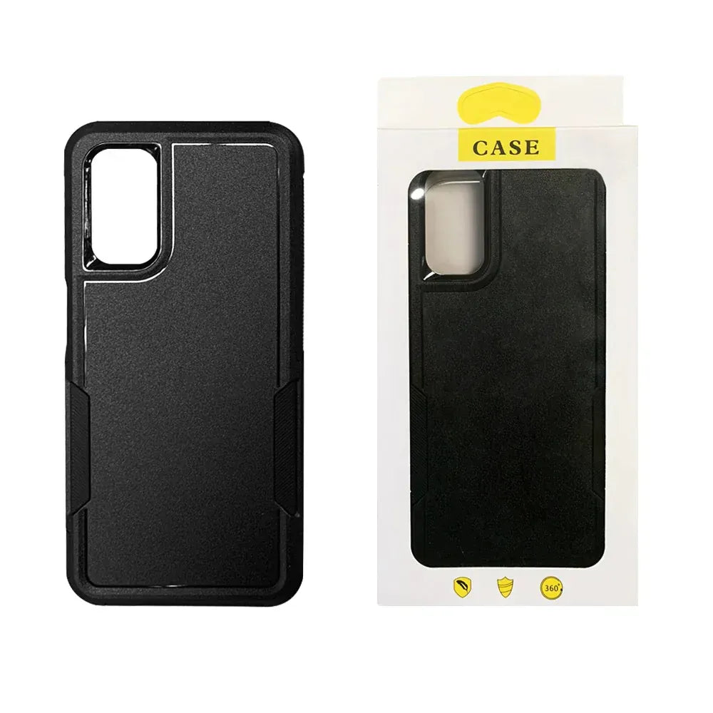 Phonix Rugged Samsung Galaxy A13 5G / Galaxy A13 4G (6.6) Armor Light Case Black - No-Slip, Sleek, Drop-Protection, Strong & Durable, 3 Years Warranty