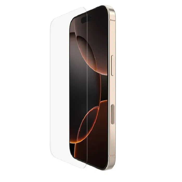 Belkin ScreenForce UltraGlass 2 Apple iPhone 17/ iPhone 16 Pro (6.3') Screen Protector - Clear (OVA157fq), Drop Protection (2.2M), 2 Years Warranty