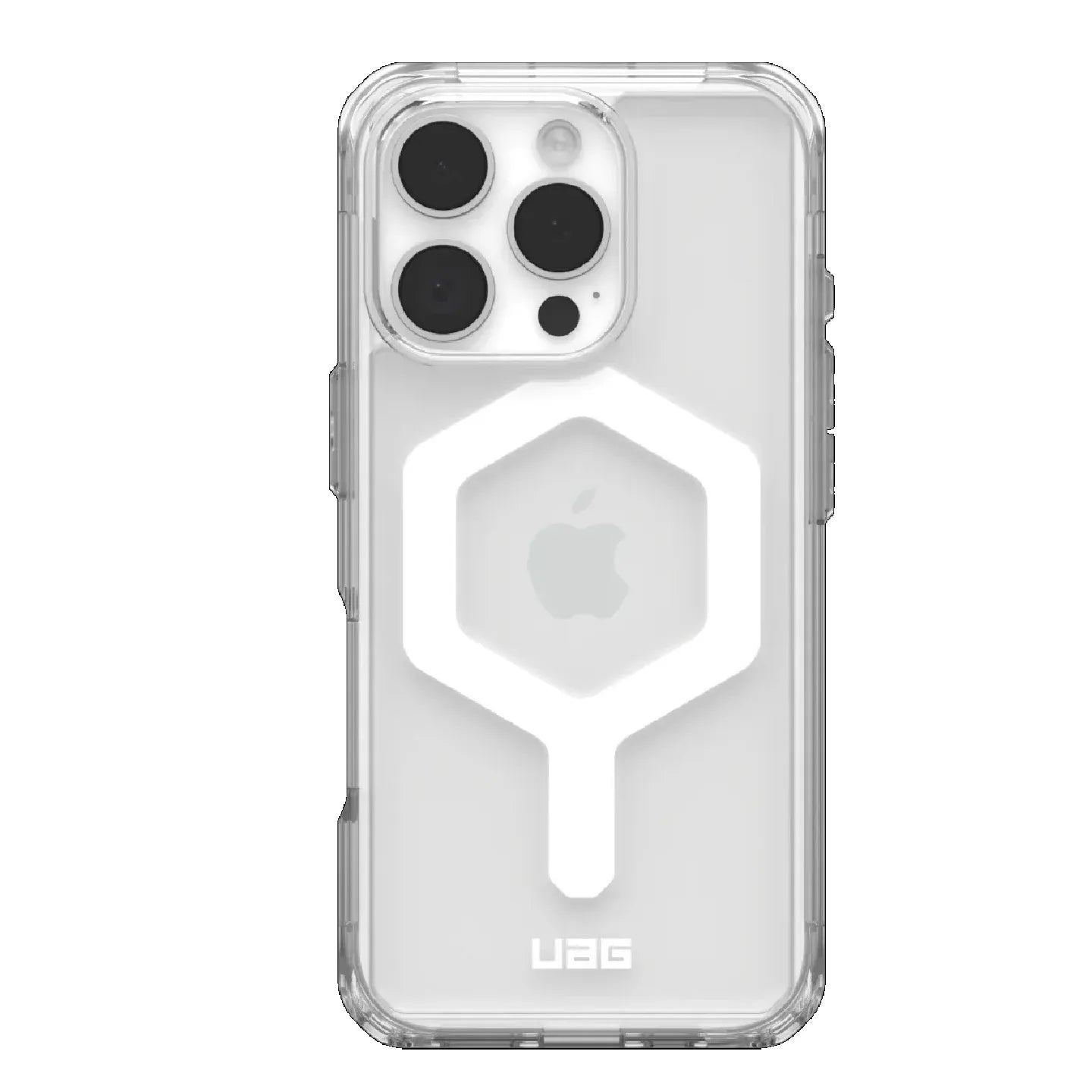 UAG Plyo MagSafe Apple iPhone 16 Pro Max (6.9') Rugged Case - Ice/White (114481114341), 16ft. Drop Protection (4.8M), Armored Shell, 10 Years Warranty