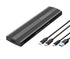 Oxhorn  USB C 3.2 Gen 2 M.2 NVMe NGFF Enclosure 10 Gbps B+M Key M.2 NVMe SSD up to 4TB 2280/2260/2242/2230 Aluminum Macs Windows USB-A Black 2 YR WTY