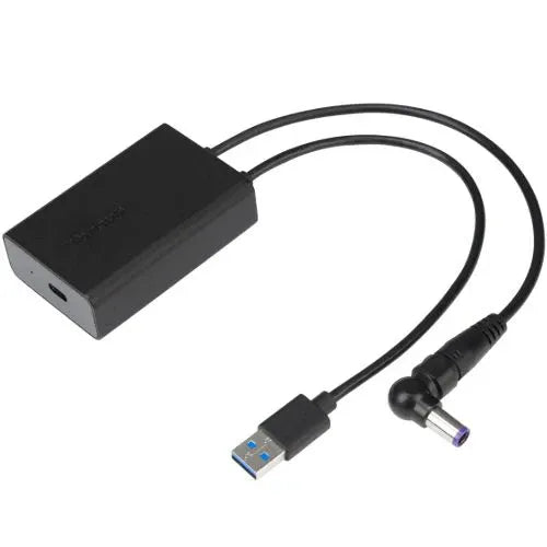 Targus USB-C USB-A DC Power Demultiplexer Adapter for DOCK180 with Power Delivery Black 3 year WTY