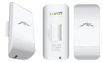 Ubiquiti Nanostation Loco M5 5GHz 802.11a/n MIMO Antenna, WiFi Wireless Outdoor CPE, 10+ km - Includes PoE Adapter,