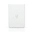 Ubiquiti UniFi Wi-Fi 6 In-Wall Wall-mounted Access Point with a Built-in PoE Switch,115 m²  Coverage