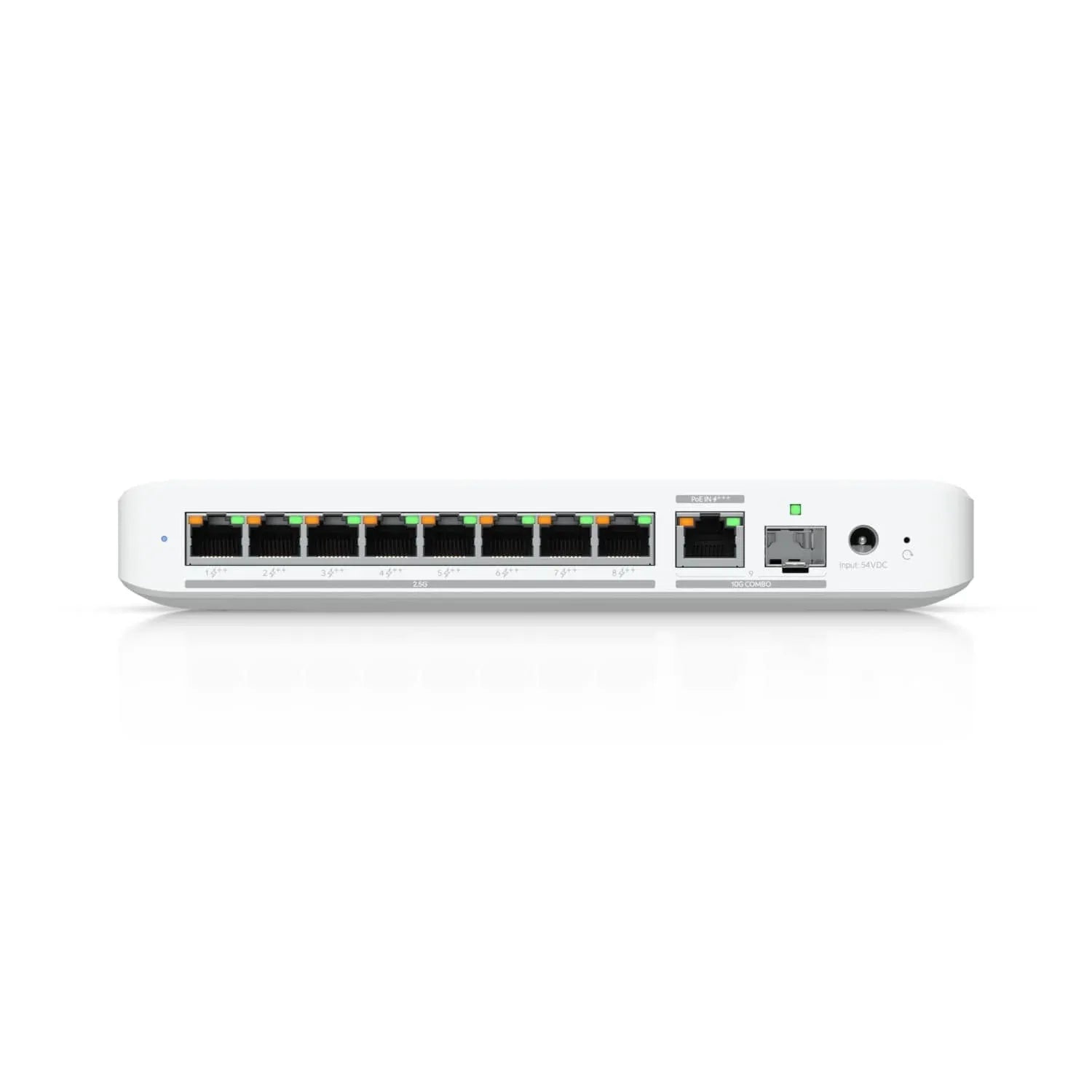 Ubiquiti Flex 2.5G PoE, 8-port 2.5 GbE PoE++ Switch,10 GbE RJ45/SFP+ Combination Uplink Port,Powered With PoE+++  & PSU  (Sold Separately )