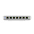 Ubiquiti Ultra 60W, Compact 8-port Layer 2 GbE PoE Switch, Versatile Mounting, 7 GbE PoE+ Output ports, 1 GbE Port, Includes PSU,