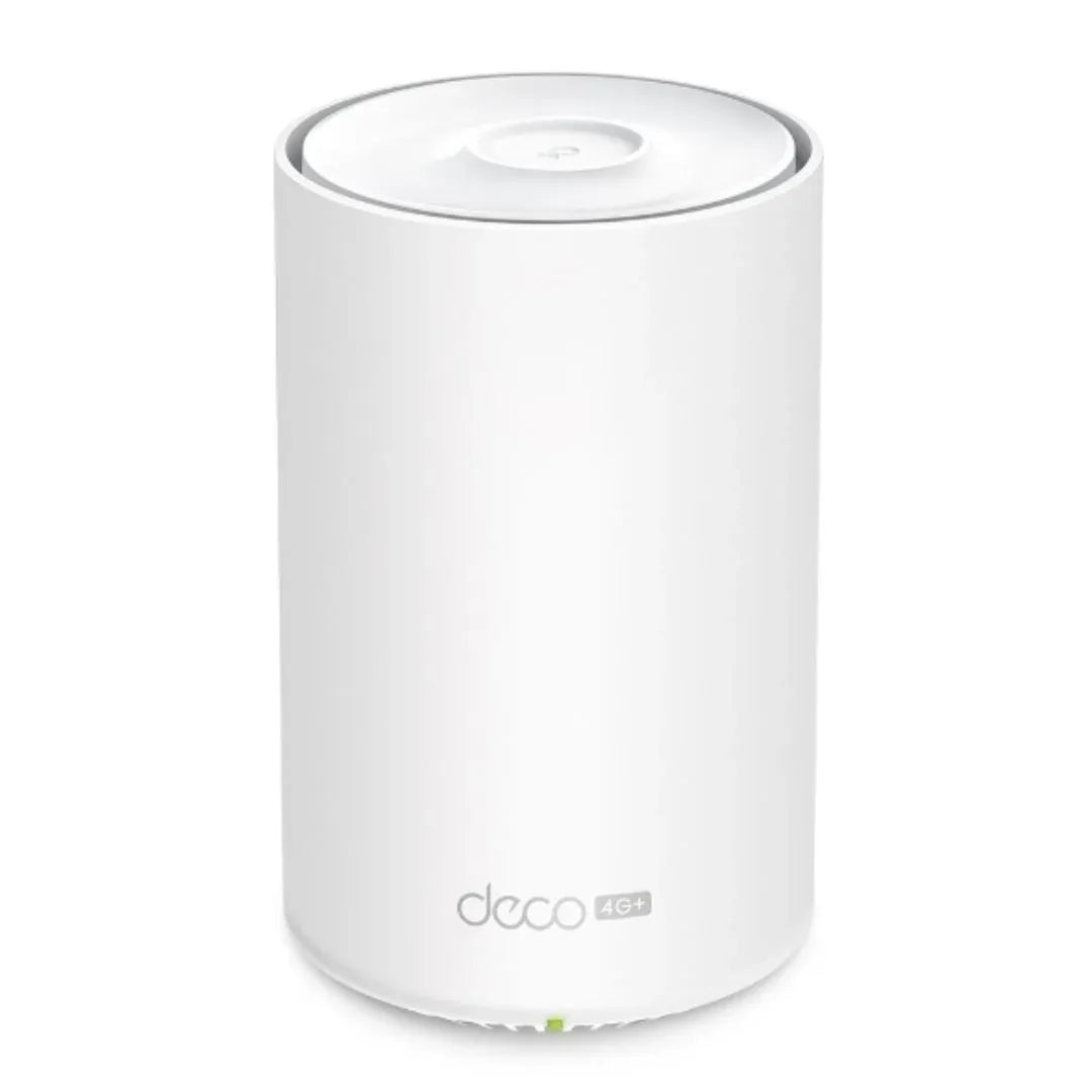 TP-Link Deco X10-4G(1-pack)  AX1500 4G Whole Home Mesh Wi-Fi 6 System, Dual-Band, Seamless AI Roaming, Gigabit Wired Speed, Parental Control, Gaming &