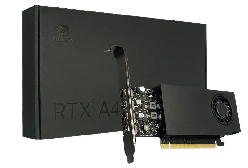Leadtek nVidia RTX A400 4GB GDDR6 PCIe Gen 4 x8 50W (ATX  Bracket) 96GB/s Memory Bandwidth Memory Interface 64-bit