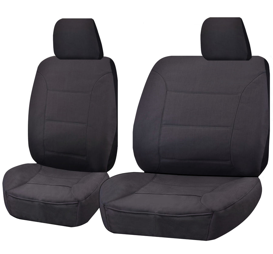 Seat Covers for TOYOTA LANDCRUISER 60.70.80 SERIES HZJ-HDJ-FZJ 1981 - 2010 TROOP CARRIER 4X4 SINGLE CAB CHASSIS FRONT BU