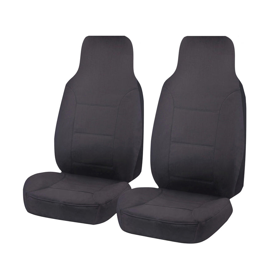 Seat Covers for TOYOTA HI ACE TRH-KDH SERIES 03/2005 - 01/2019 LWB SINGLE / CREW CAB / COMMUTER BUS FRONT 2X HIGH BUCKET