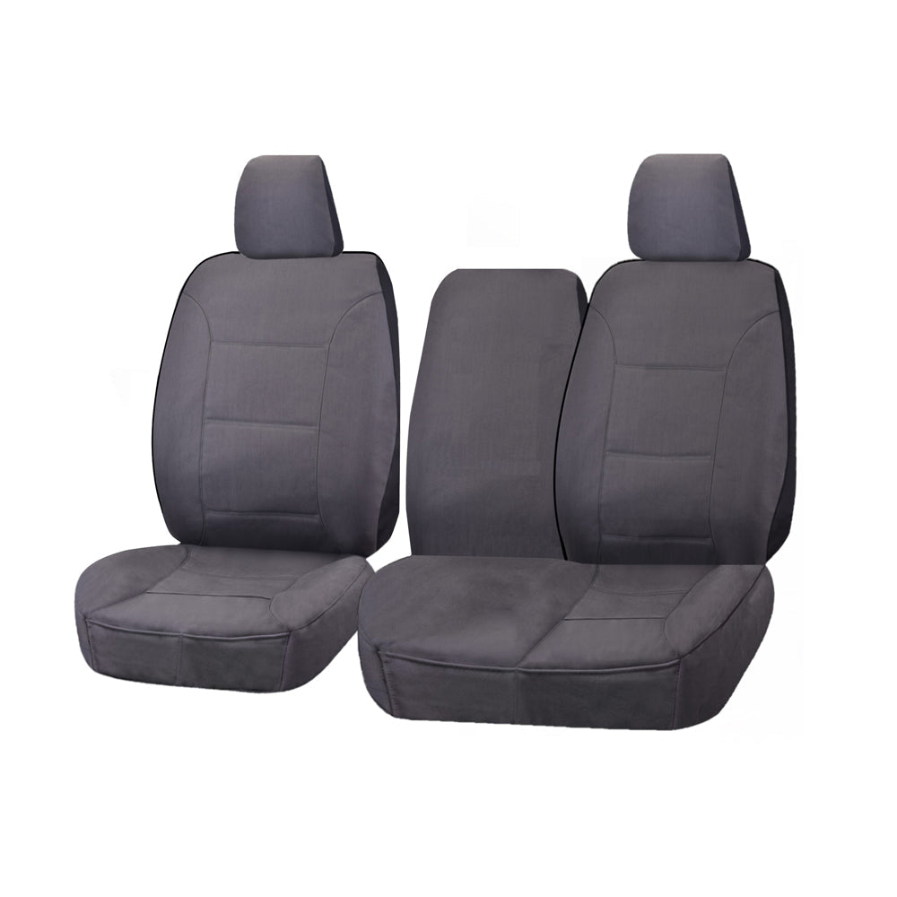 Seat Covers for TOYOTA LANDCRUISER 100 SERIES 1998 - 2015 STANDARD HZJ-FZJ105R FRONT BUCKET + _ BENCH WITH FOLD DOWN ARM