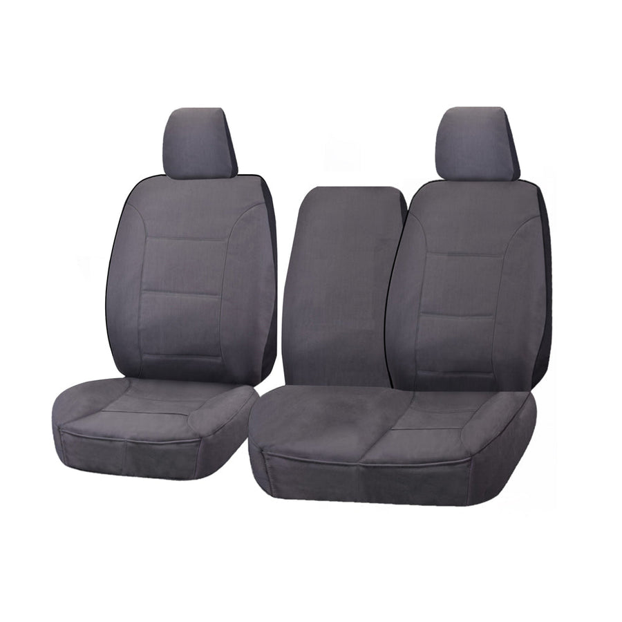 Seat Covers for TOYOTA LANDCRUISER 100 SERIES 1998 - 2015 STANDARD HZJ-FZJ105R FRONT BUCKET + _ BENCH WITH FOLD DOWN ARM