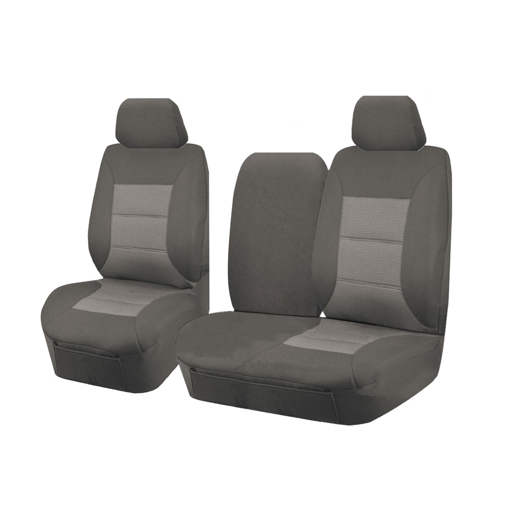 Seat Covers for TOYOTA LANDCRUISER 100 SERIES 1998 - 2015 STANDARD HZJ-FZJ105R FRONT BUCKET + _ BENCH WITH FOLD DOWN ARM