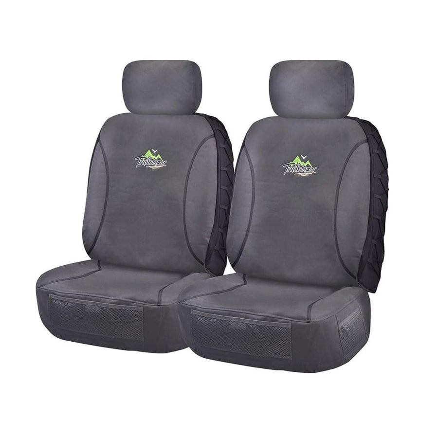 Seat Covers for HOLDEN RODEO/COLORADO RA-RC SERIES 03/2003 ? 05/2012 SINGLE / DUAL CAB CHASSIS FRONT 2X BUCKETS CHARCOAL