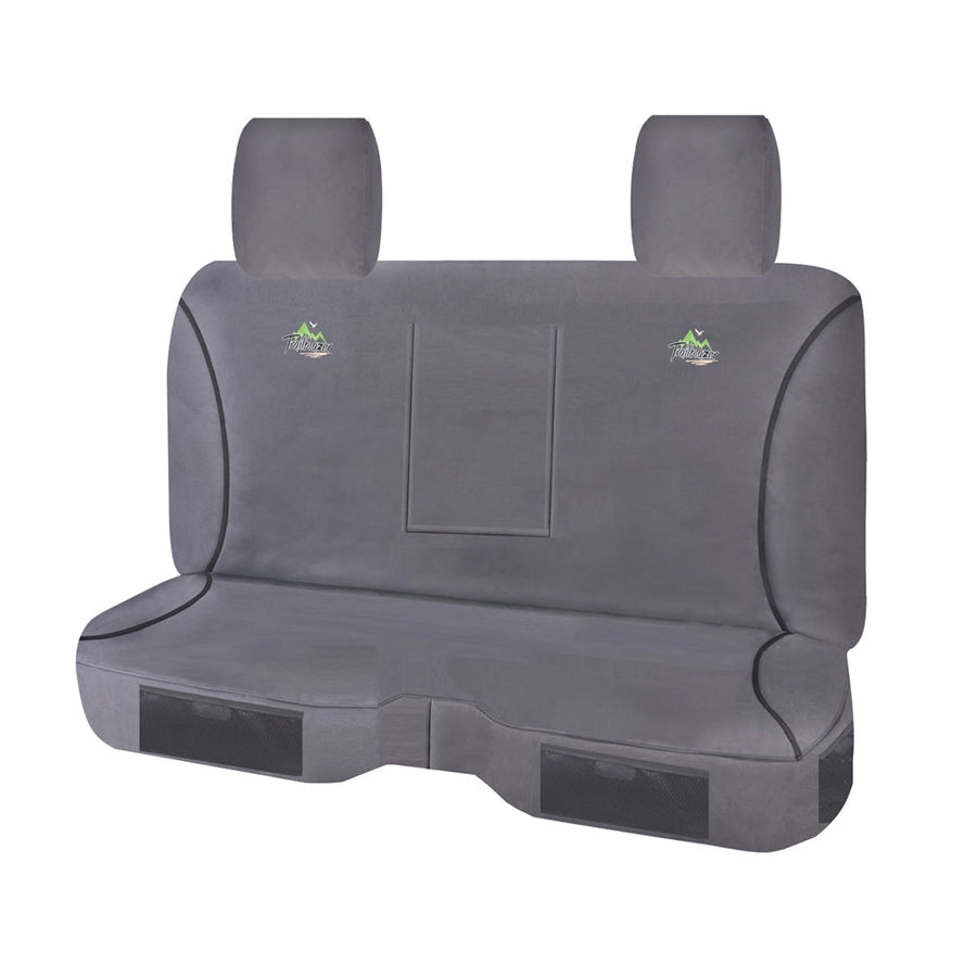 Seat Covers for FORD RANGER PJ-PK SERIES 12/2006 ? 11/2011 SINGLE CAB CHASSIS FRONT BENCH WITH A/REST CHARCOAL TRAILBLAZ