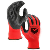 12Pcs Work Gloves Latex Coated General Purpose Hand Protection Garden Mechanic-2XL