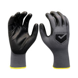 24 Pcs Work Gloves PU Coated General Purpose Hand Protection Garden Mechanic