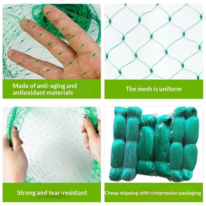 Transparentnylonmesh,4meterswideby12meterslong