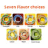 7 different flavour rings