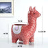 Alpaca Red Ceramic Planter