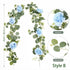 Artificial Eucalyptus Vine blue