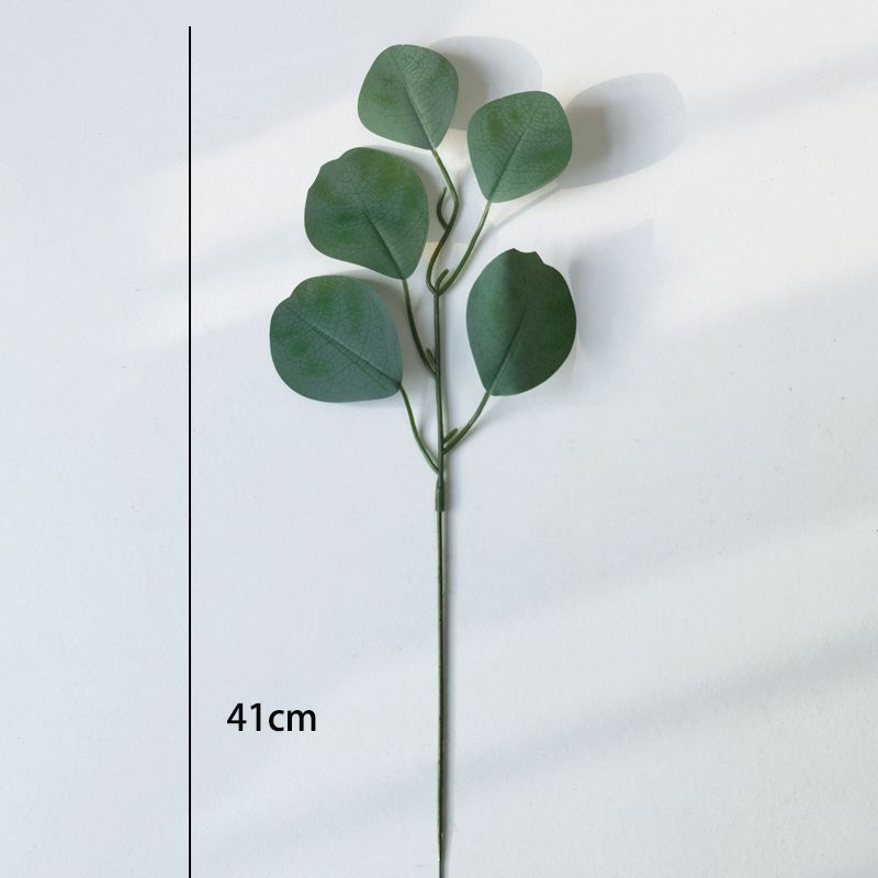 Artificial-flower-5leaf-Eucalyptus-Leaf-Model-B-40cm
