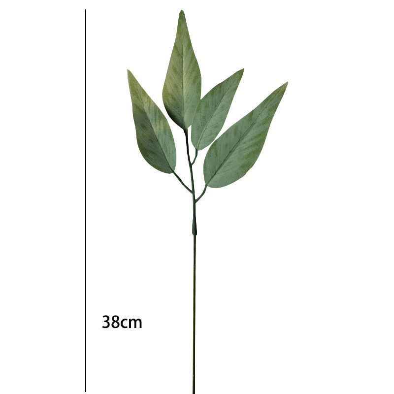 Artificial-flower-Small-4-pointed-leaf-38cm-per-piece