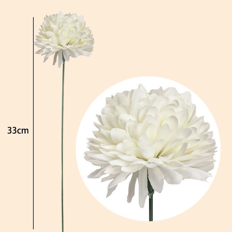 Artificial-flower-White-Dandelion-33cm-per-stem