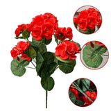 Artificial Flowers Red
