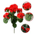 Artificial Flowers Red