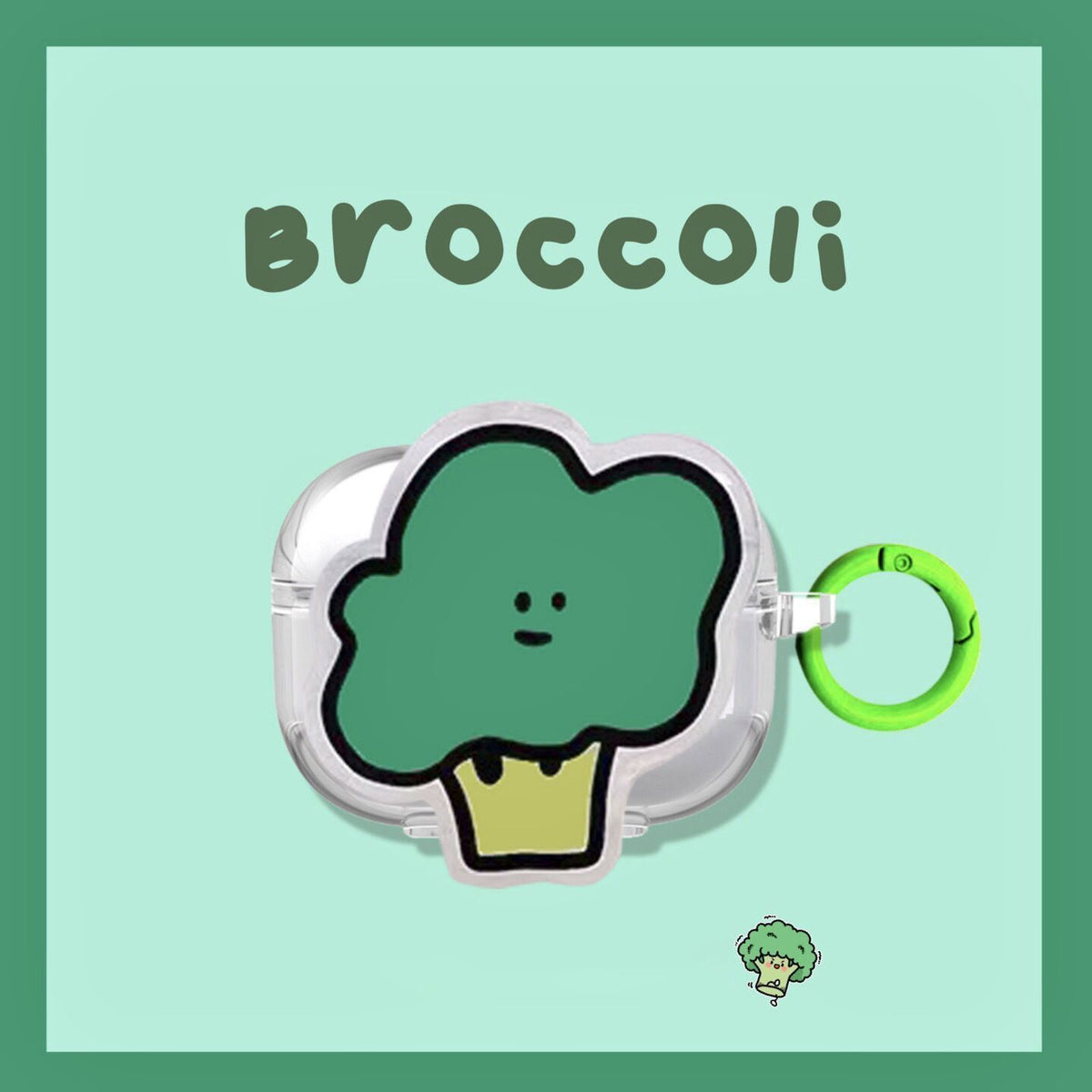 Broccoli + Round Ring Apple AirPods Pro