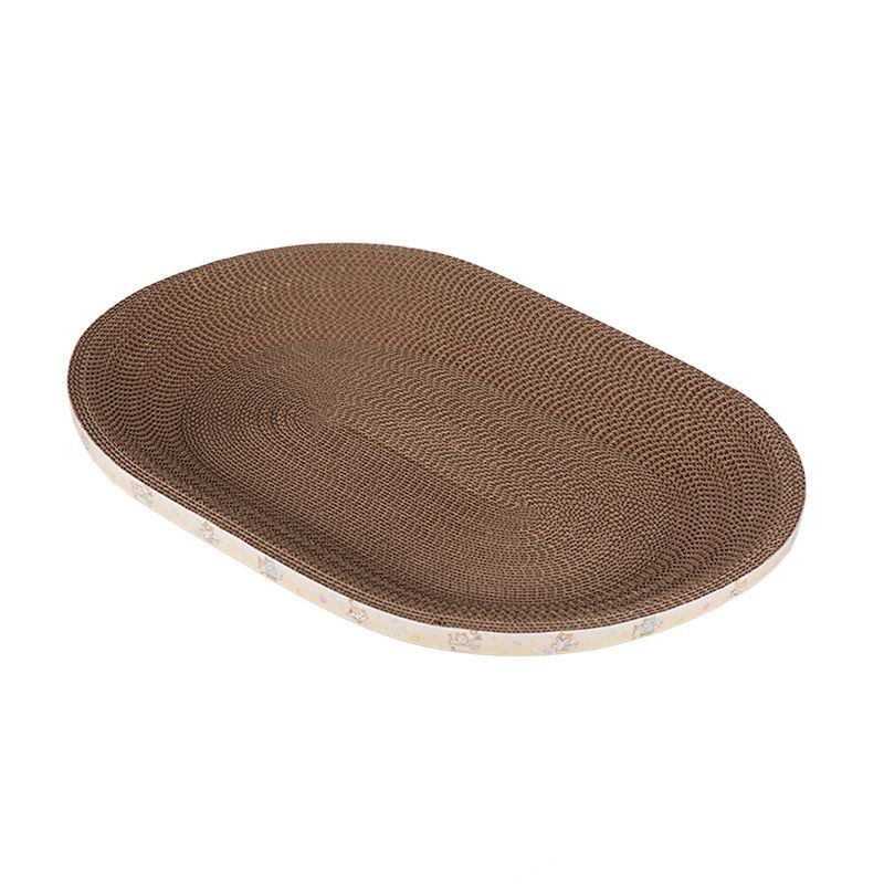 CatScratcher,OvalShape,MediumSize47x32-ThinStyle