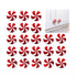 Christmas decorations-5-piece candy 6-pack