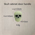 Christmas decorations-Skeleton door handle single piece