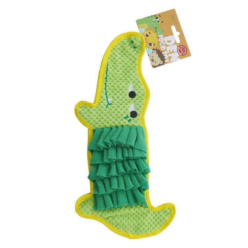 Dog Snuffle Mat for Foraging and Enrichment crocodile