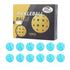 Durable Lake-Blue Pickleballs 40-Holes 12-Pack (Color Box)