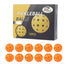 Durable Orange Pickleballs 40-Holes 12-Pack (Color Box)