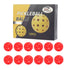 Durable Red Pickleballs 40-Holes 12-Pack (Color Box)